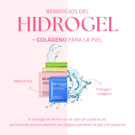 Mascarilla de Colágeno + Hidrogel para Ojos (10 sobres)