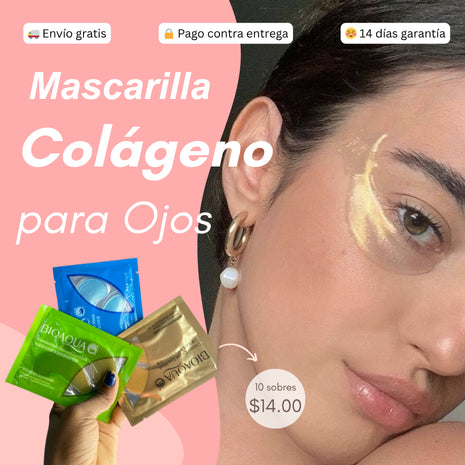 Mascarilla de Colágeno + Hidrogel para Ojos (10 sobres)
