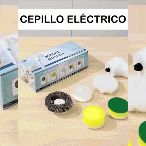 Cepillo Eléctrico para Limpieza 5 en 1
