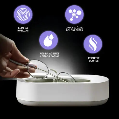 Limpiador Ultrasonico De Alta Frecuencia SonicLimpio® + Envío GRATIS